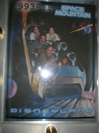 Space Mountain end of ride photo